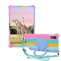 Silicone Tablet Case For Blackview Tab 90 WiFi,360 Rotating For