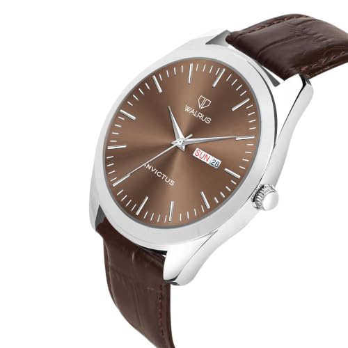 Image of Walrus INC Series Men's Analog Watch - Vegan Leather Strap, Stylish & Modern Style | Perfect for Formal and Casual Wear
