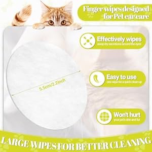 Treela 1200 Count Pet Eye Wipes for Dog, Cat, Horse and Rabbit Grooming, Dog Eye Wipes Soft Dog Tear Stain Remover Wipes for Gentle Eye Cleaning Care, No Irritate (Coconut) Treela 1200 Count Pet Eye Wipes for Dog, Cat, Horse and Rabbit Grooming, Dog Eye Wipes Soft Dog Tear Stain Remover Wipes for Gentle Eye Cleaning Care, No Irritate (Coconut)