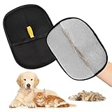 UMiYIDIAN Pet Hair Remover Gloves (2 Pack) – Electrostatic Grooming Gloves for Dogs & Cats, Double-Sided Deshedding for Furniture, Carpet, Car Seat & Laundry – Reusable Fur Removal Tool