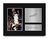 HWC Trading Kawhi Leonard Los Angeles Clippers Basketball Gifts Printed Signed Autograph Picture for Basketball Memorabilia Fans - US Letter (ID-008303)
