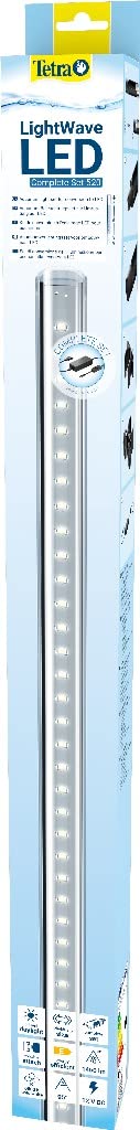 Tetra LightWave 520 Set Completo, Lámpara LED de Acuario, energía eficiente y Duradera