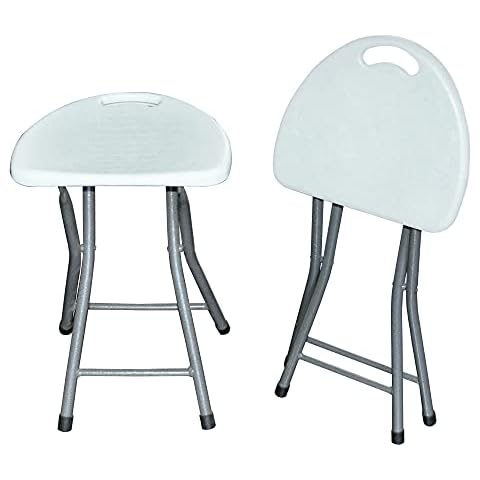Taburete Plegable Resol Easy Stool Blanco Cover