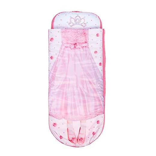 Worlds Apart Cama Hinchable y Saco de Dormir Infantil Dos en Uno, Poliéster, Rosa, Individual, 75x75x90 cm