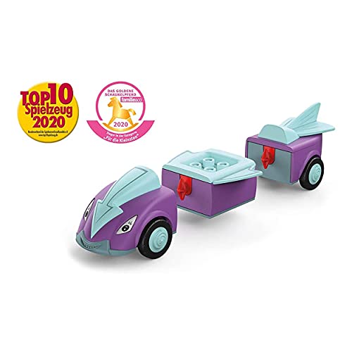 Toddys by siku 0114, Jim Jumpy, 3-teiliges Spielzeugauto, Zusammensteckbar, Inkl. beweglicher Spielfigur, Hochwertiger… – Bild 3