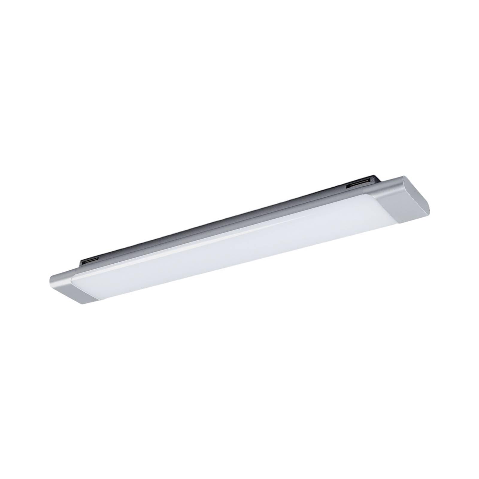 Arcchio LED Ceiling Light Vinca (Modern) in Silver for e.g. Office & Workroom (1 Light Source,) from Ceiling lamp,