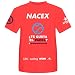 Barcelona Padel Tour Camiseta Manga Corta Técnica Joma Xpress Hombre Coral Fluor...