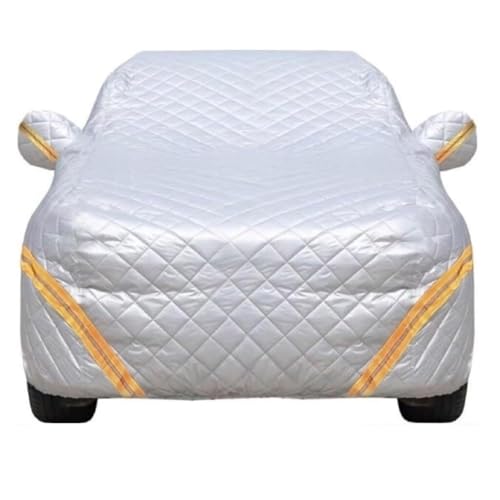 Custom Full Car Cover Hail Protection Compatible with 2026 Volkswagen Polo Sedan 4-Door,Anti Hail Breathable Outdoor Use Added Cotton Lining Anti UV Sun Resistant Snow Resistant