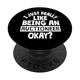 Auktionator Öffentlicher Verkauf Gebote Auktion Verkäufer Gebot PopSockets mit austauschbarem PopGrip