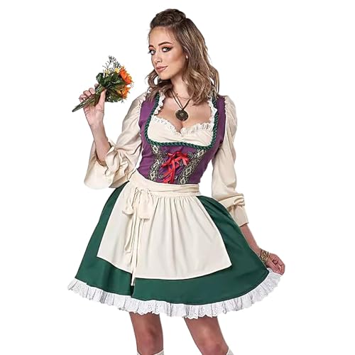 Robe traditionnelle bavaroise Oktoberfest : tenue fête de la bière et costume