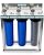 Nu Aqua 3-Stage Whole House Water Filter System with Pressure Gauges – 20”x4.5” Sediment, Granular Carbon, Carbon Block Filters, 1” NPT Connection