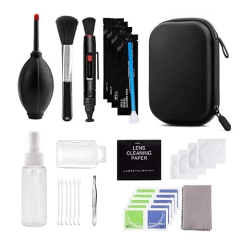 リタプロショップR カメラ クリーニングキット 11点セット ケース付き レンズクリーナー 清掃 ブラシ クロス ブロワー スプレーボトル 汚れ メンテナンス
