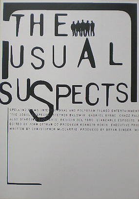 【映画パンフ】ユージュアル・サスペクツ　ブライアン・シンガー　ベニチオ・デル・トロのサムネイル