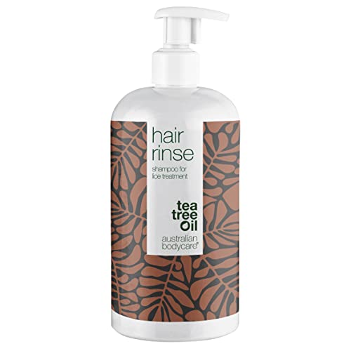 Australian Bodycare Hair Rinse 500 ml | Kopfläuseshampoo nach der Kopfläusebehandlung für die ganze Familie | Teebaumöl Shampoo mit 100{25d765874dbe379f69462f5a9a632f4d94344ac5da6e190b90c0a8016d7abc78} natürlichem Teebaumöl