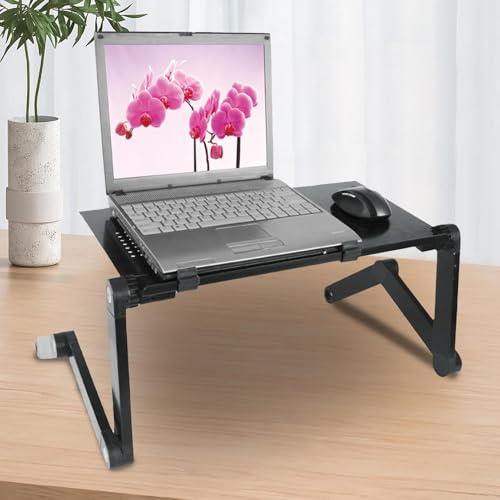 Table pour ordinateur portable ergonomique pour éviter le mal de dos au lit