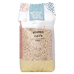 Wholefood Earth Jumbo Oats 3kg - Rolled Oats, High Fibre, Slow Release Energy, Low GI Porridge Oats
