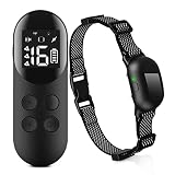 Dog Training Collar with Remote, IP68 Waterproof Dog Collar Light with 3 Safe Training Modes Recharg