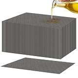 EATHEATY Ölabsorbierende Pads – 33 x 24,9 cm Ölverschmutzungsmatte – Absorbierende Bögen – schnell trocknende wasserabsorbierende Matte – Ölabsorber-Pads für Zuhause, Garage, 2,7 Liter Saugfähigkeit