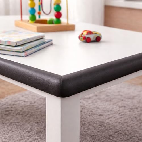 Schaumstoff-Schutzband für Kanten und Ecken – Kindersicher – Selbstklebeband 2 m – Schwarz