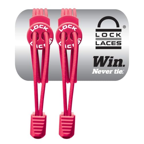 Image of Lock Laces - Elastic No Tie Shoelaces 1 Size Fits All for Kids Adults Tieless Shoe Laces Tennis Shoes Sneakers