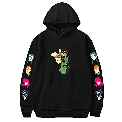 Yu Yu Hakusho Hoodie Comfortable and Loose Hoodie Casual All-Match Harajuku Unisex Hoodie Tops