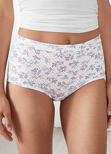 Image of Jockey Women's Underwear Elance Breathe Brief - 3 Pack, Deep Raspberry /Berry Sprig /Tornado Blue, 8 (100199084)