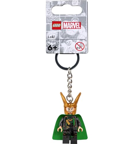 Marvel 854294 - Portachiavi Loki a partire dai 6 anni in su, multicolore - Lego - Immagine 1
