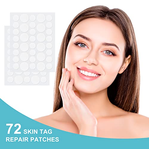 116 Stck Skin Tag Removal Patch Kit, Stielwarzen Entfernen schnell Entfernen Schnell Kit fr Gesicht, Hals und Krper - Image 7