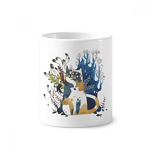 Gobelet chat aquarelle en céramique de 350ml, une idée cadeau originale et utile