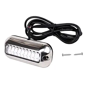 MERISHOPP (Blue 12V 50W Underwater Marine Boat 27LED Stern Light Plastic + Metal Parts & Accessories | Boat Parts | Electrical & Lighting