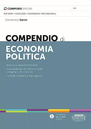 9788891436672 Compendio di Economia Politica