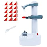 Electric peeler rotato express 2.0+ 15 Replacement Blades, Electric Peeler Fruits and Vegetables, Potato Peeler (White)