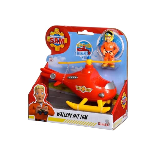 Hélicoptère Simba Mini Wallaby Sam le Pompier - vue 4