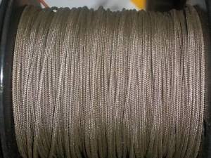 60X Custom Strings Dark Brown BCY #24 D Loop Rope Release Material 3'