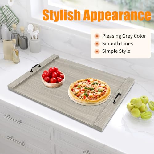 Tabla rectangular de madera maciza para cocina 30x22 miniatura 5