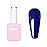 FZANEST Dark Gel Nail Polish,15ml Navy Blue Color Soak Off UV LED Gel Polish Nail Art Manicure Salon DIY Nail Design Decoration at Home D55