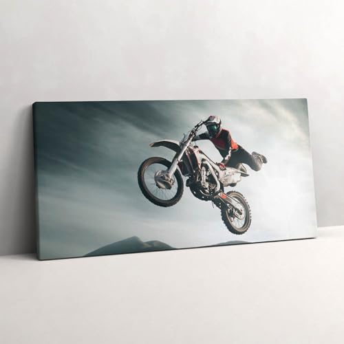 Tableau photo sur toile 140x70cm pour transformer un mur vide en espace adrénaline