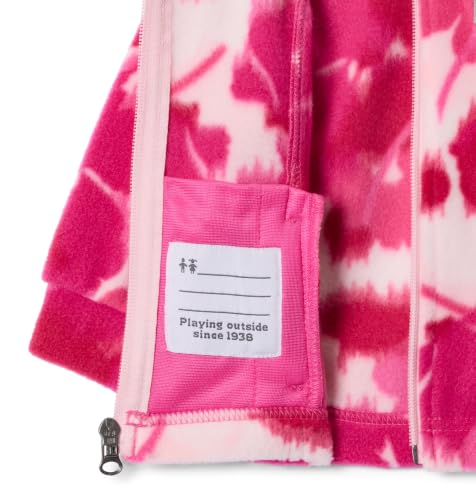 Image of Columbia Girls Benton Springs Ii Printed Fleece