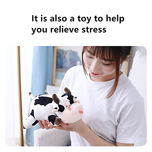Wuzhou Cow Stuffed Animals, Soft Cow Pillow Plush Toys Gifts For Kids, Throw Sleeping Pillow Toy Gift For Girls Girlfriend, Multiple Size (30Cm/11.8In) #TOP7