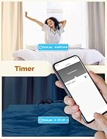 MOES 2.5D Rolladenschalter Smart Wlan mit Prozentanpassung,Kompatibel mit Alexa und Google Home, Zeitschaltuhr und Sprachsteuerung,Rolladensteuerung Unterputz,Neutralleiter erforderlich(Schwarz) – Ansicht 6