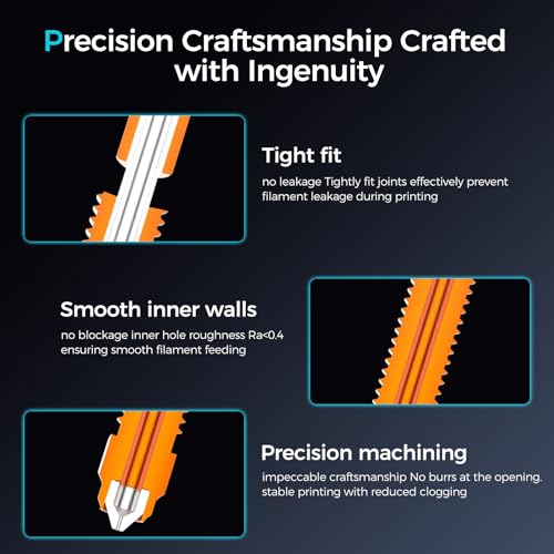 Image of Creality Official K2 Plus Ceramic Heating Block Hotend Kit, with Quick-swap Nozzle Kit, Supports 350C High Temperature, All-Metal Integrated Design Extruder Hotend for 3D Printer K2 Plus Combo