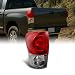 Toyota Tundra Pickup Truck Red Clear Tail Light Rear Brake Lamp Driver Left Side Replacement