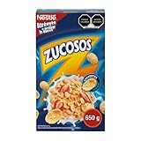 Cereal Nestlé Zucosos|Hojuelas Azucaradas de Maíz Integral Fortificado con Vitaminas Caja de 650g