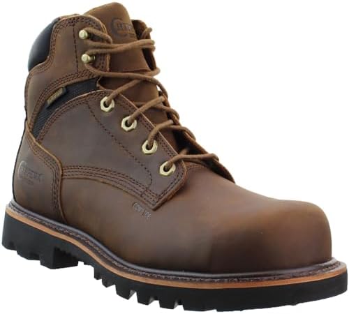 Chippewa Men's Sador Work Boot Composite Toe Brown 14 EE US | Image 1