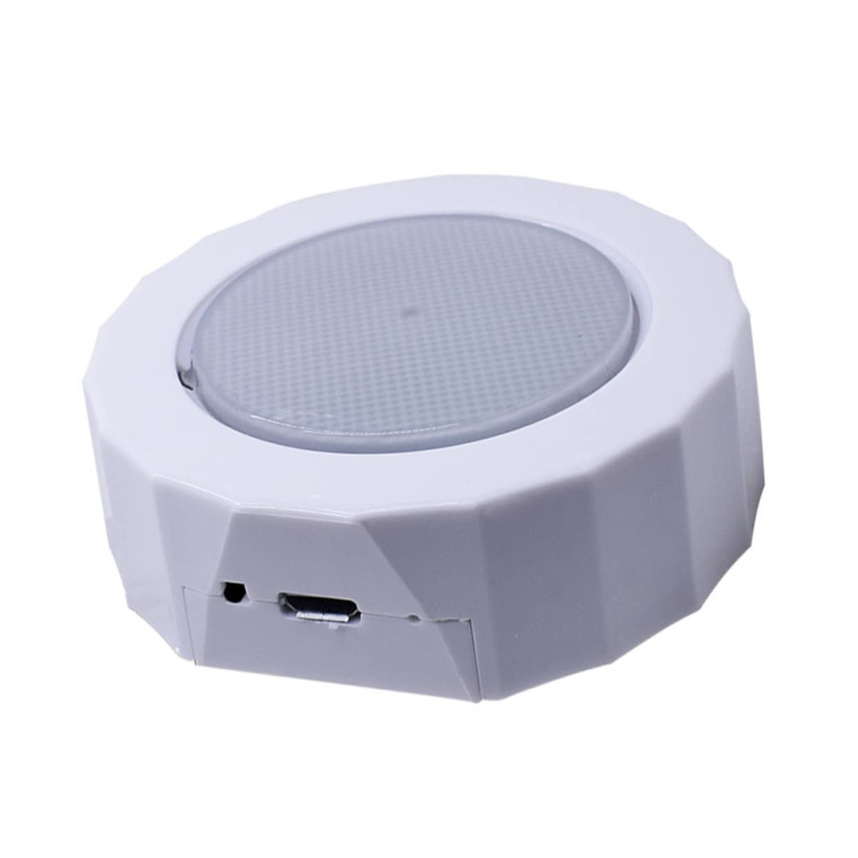 Lámpara Luz Nocturna inalámbrica Luz Nocturna LED Luz de Ambiente Lámpara Nocturna Recargable de PVC Blanca para niños pequeños lámpara