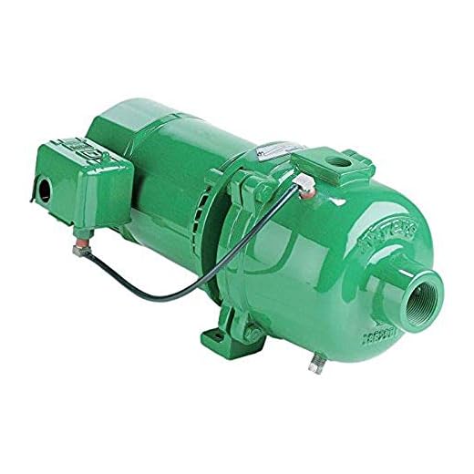 Myers HJ100S Shallow Well Jet Pump 1 HP - Body Construction: Cast Iron