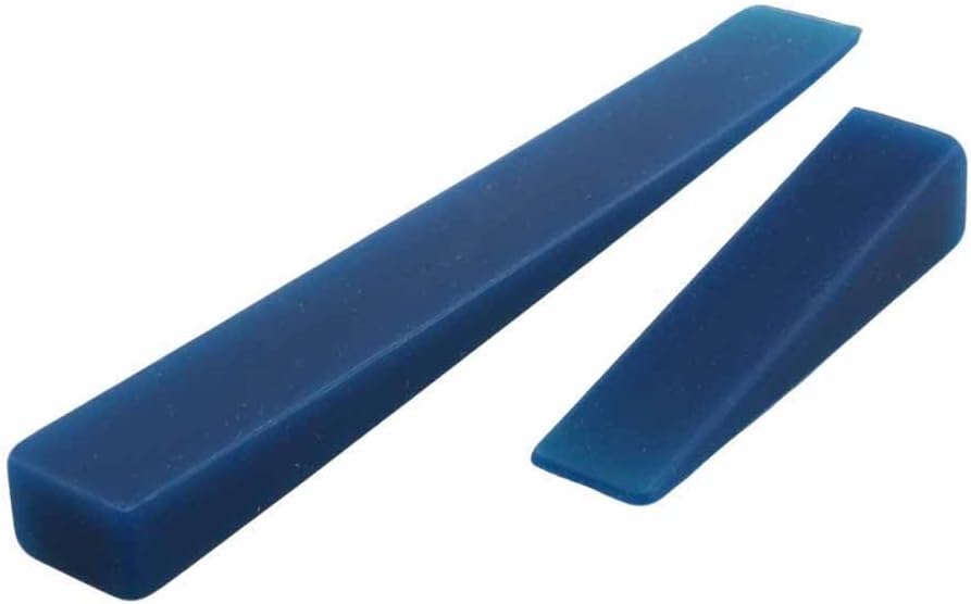 6PCS Piano Tuning Tool Set with Mute Bar Rubber Mute Fixing Tools Blue 3 Long Pieces 3 Short Pieces For Piano Tuning Maintenance Tool Kit