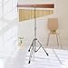 Adjustable Height Wind Chime Single-row Percussion Chime wtih Collapsible Tripod Stand Bar Chime for Class Yoga (36 Note Chime)