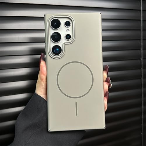 Coque Samsung S22 Ultra antichoc pour charge magnétique sans fil mate