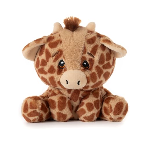 The Petting Zoo Giraffe Stuffed Animal Plushie, Snugletz, Kids Gifts, 7 in